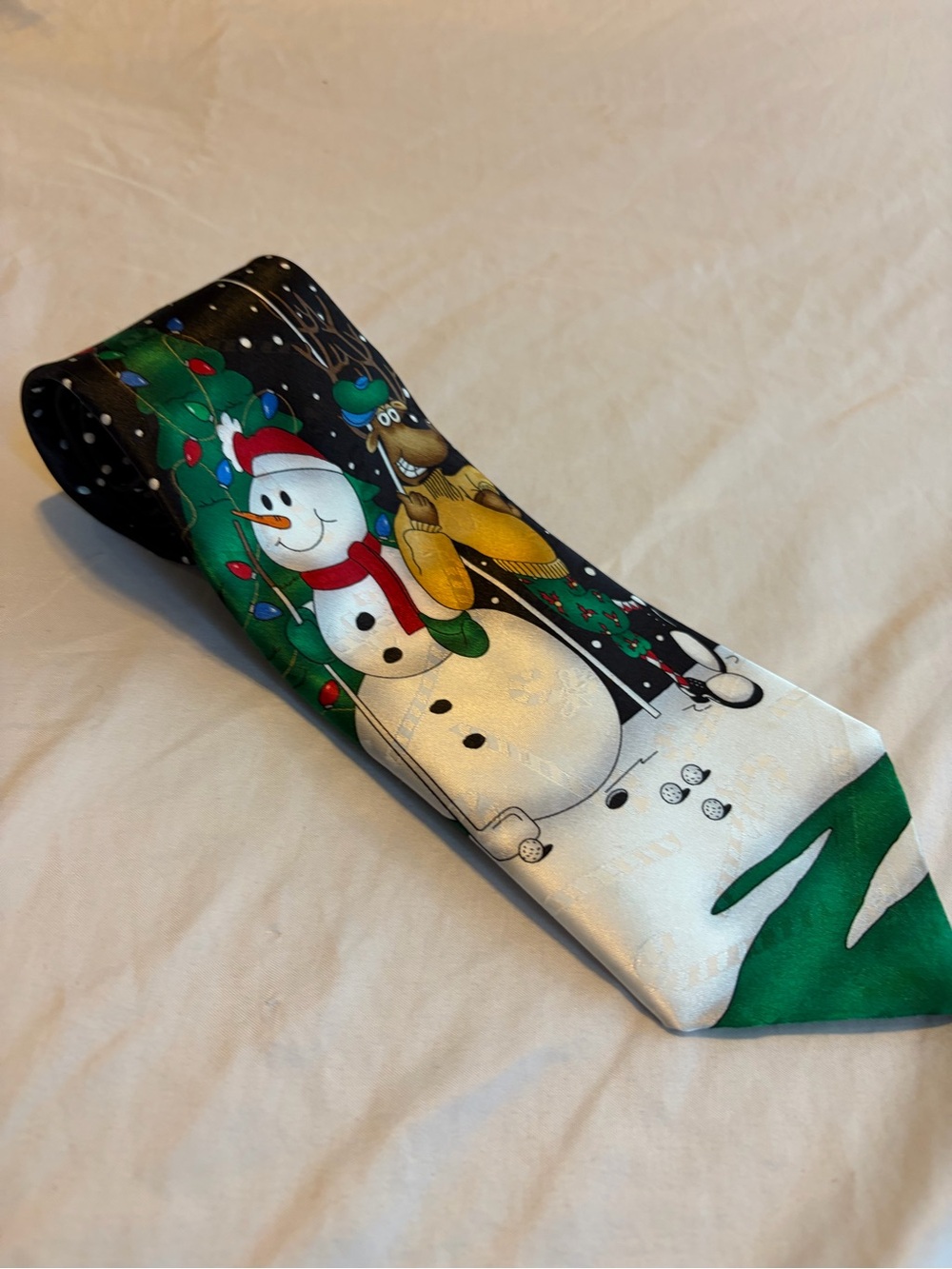 Novelty Snowman Tie
